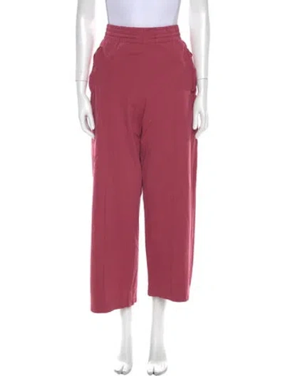 Pre-owned Acne Studios Wide Leg Pants In Pink