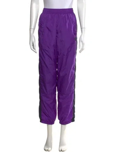 Pre-owned Acne Studios Wide Leg Pants In Purple