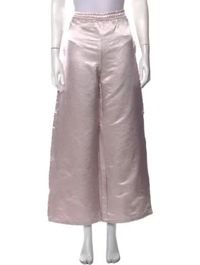 Pre-owned Acne Studios Wide Leg Pants In Purple
