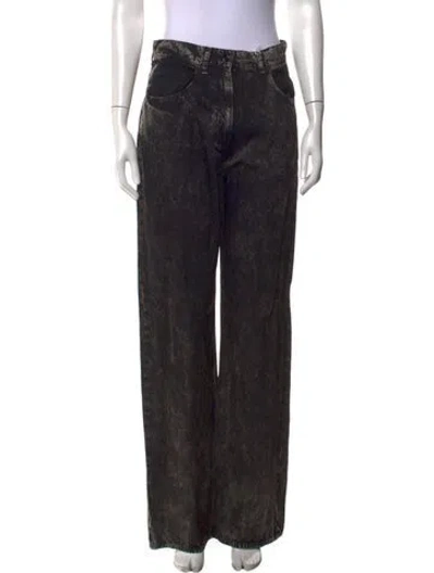 Pre-owned Acne Studios Wide Leg Pants W/ Tags In Black