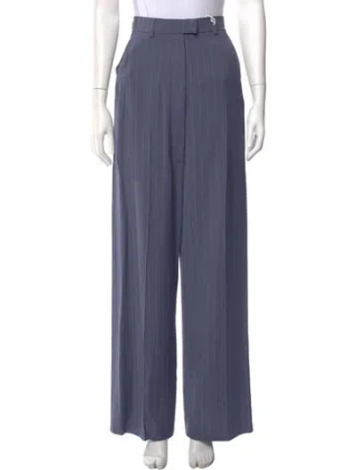 Pre-owned Acne Studios Wide Leg Pants W/ Tags In Blue