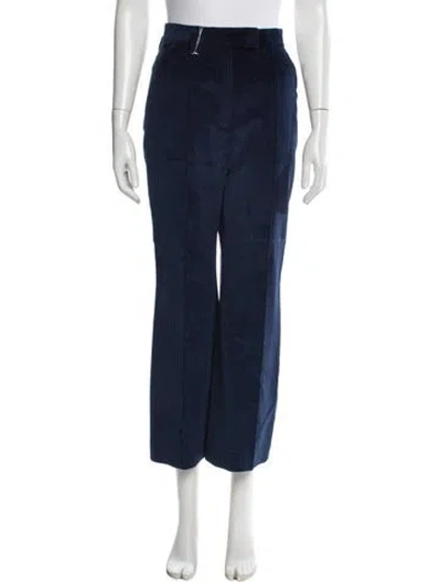 Pre-owned Acne Studios Wide Leg Pants W/ Tags In Blue