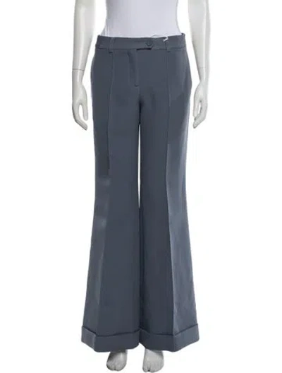 Pre-owned Acne Studios Wide Leg Pants W/ Tags In Blue
