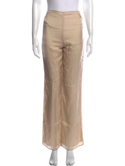 Pre-owned Acne Studios Wide Leg Pants W/ Tags In Neutral