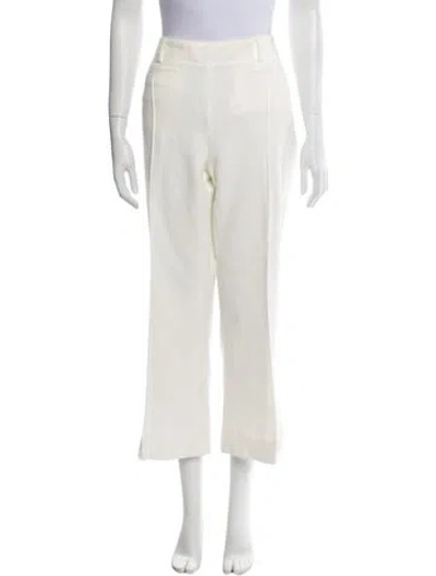Pre-owned Acne Studios Wide Leg Pants In White