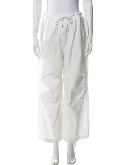 Pre-owned Acne Studios Wide Leg Pants In White