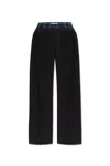Acne Studios Organic Cotton Boyfriend Sweatpants In Black