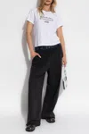 Acne Studios Wide-leg Sweatpants In Black
