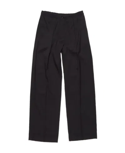 Acne Studios Wide-leg Tailored Trousers In Black