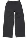 Acne Studios Sweatpant Logo Stamp In Black