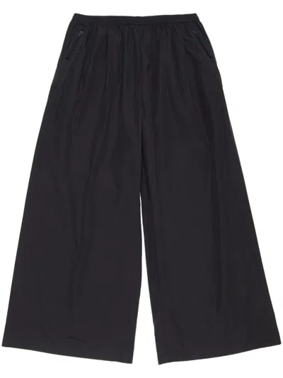 Acne Studios Wide-leg Trousers In 黑色
