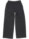 Acne Studios Wide-leg Trousers In Black
