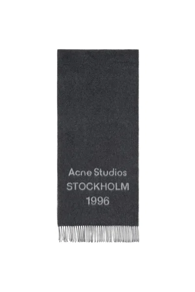 Acne Studios Wide Logo Scarf