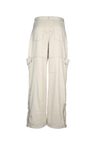 Acne Studios Wide-leg Cargo Trousers In Beige