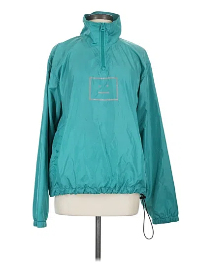 Pre-owned Acne Studios Windbreaker Jacket In Green