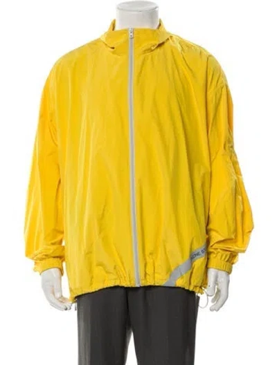 Pre-owned Acne Studios Windbreaker In Yellow
