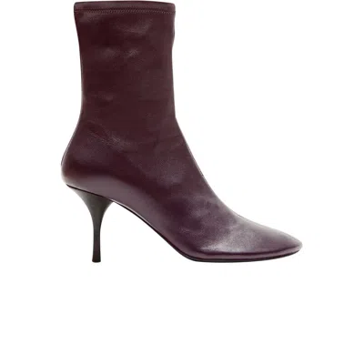 Pre-owned Acne Studios Wmns Ankle Boot 'wine Red' | Women's Size 41