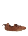 Acne Studios Woman Ballet Flats Brown Size 10 Leather In Brown
