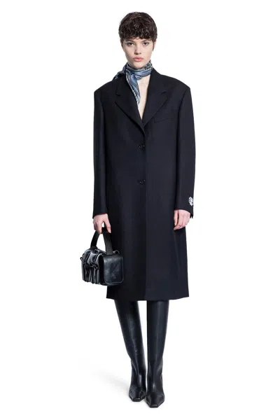 Acne Studios Woman Black Coats