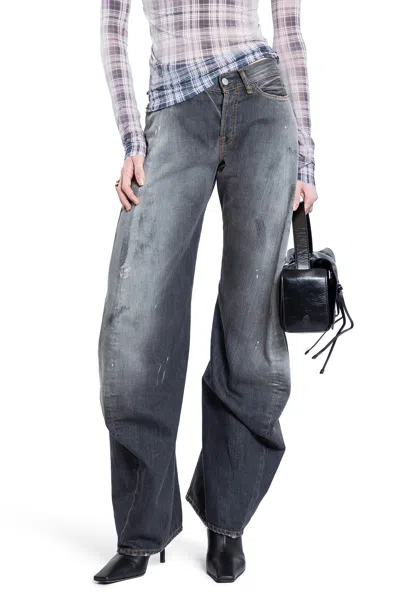 Acne Studios Woman Black Jeans