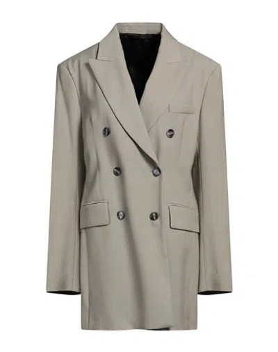 Acne Studios Woman Blazer Beige Size 4 Viscose, Wool