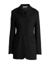 Acne Studios Woman Blazer Black Size 0 Wool, Viscose In Black