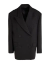 Acne Studios Woman Blazer Black Size 4 Polyester In Black