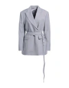 Acne Studios Woman Blazer Lilac Size 8 Viscose, Wool In Purple