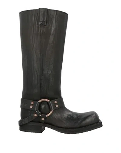 Acne Studios Woman Boot Black Size 8 Leather