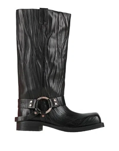 Acne Studios Woman Boot Black Size 8 Leather