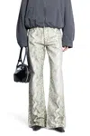 Acne Studios Woman Brown Jeans In Brown