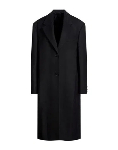 Acne Studios Woman Coat Black Size 2 Wool