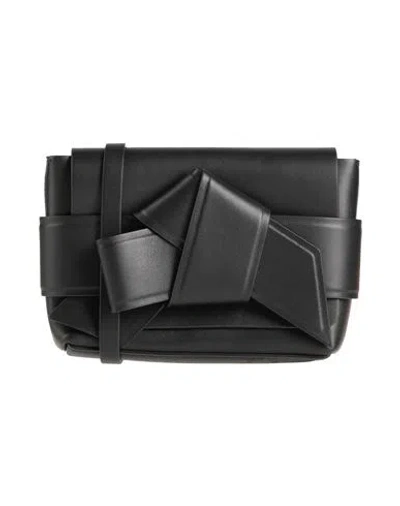 Acne Studios Woman Cross-body Bag Black Size - Leather