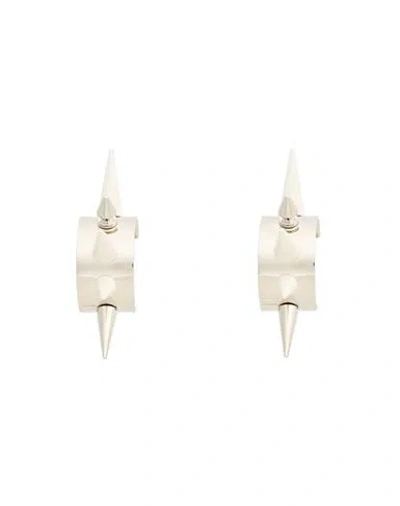 Acne Studios Woman Earrings Silver Size - Metal