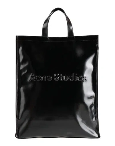 Acne Studios Embossed Tote In Black