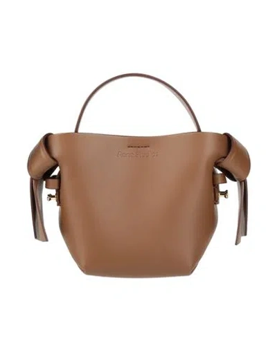 Acne Studios Woman Handbag Brown Size - Soft Leather In Brown