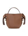 Acne Studios Woman Handbag Khaki Size - Soft Leather In Beige