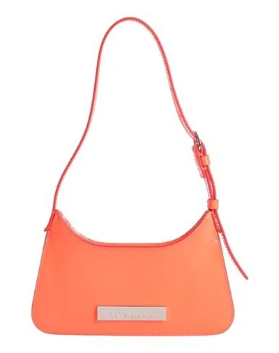 Acne Studios Woman Handbag Orange Size - Leather