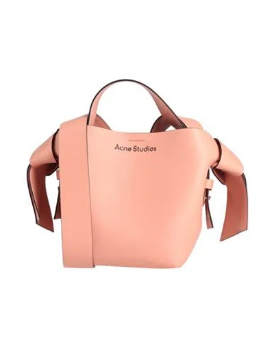 ACNE STUDIOS ACNE STUDIOS WOMAN HANDBAG SALMON PINK SIZE - LEATHER