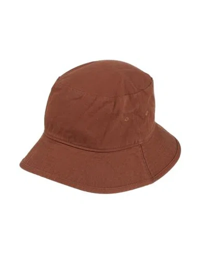Acne Studios Woman Hat Brown Size 7 ½ Cotton