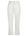 Acne Studios Woman Jeans Beige Size 29 Cotton In Beige