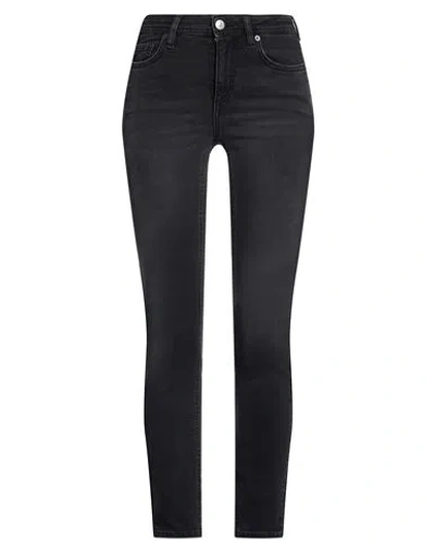 Acne Studios Woman Jeans Black Size 23w-30l Cotton, Polyester, Elastane