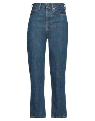 Acne Studios Woman Jeans Blue Size 27w-34l Cotton