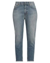 Acne Studios Woman Jeans Blue Size 30w-30l Cotton, Elastane In Blue
