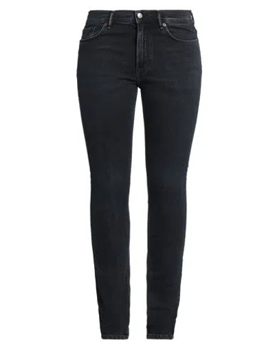 Acne Studios Woman Jeans Blue Size 32w-32l Organic Cotton, Recycled Polyester, Elastane