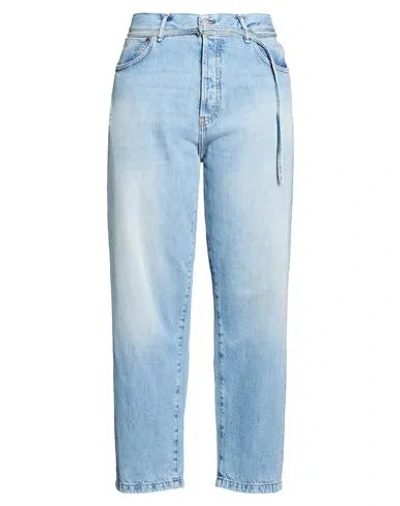 Acne Studios Woman Jeans Blue Size 33w-32l Cotton