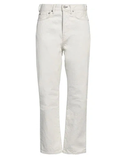 Acne Studios Woman Jeans Off White Size 27w-32l Cotton