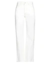 Acne Studios Woman Jeans White Size 29w-30l Cotton In White