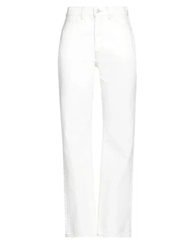 Acne Studios Woman Jeans White Size 29w-30l Cotton