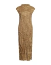 Acne Studios Woman Maxi Dress Mustard Size 8 Polyester